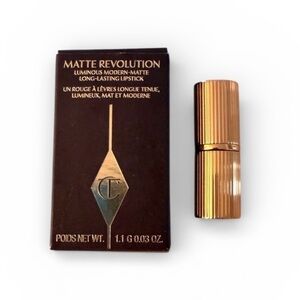 Charlotte Tilbury Matte Revolution Lipstick – Pillow Talk (Mini 1.1g / 0.03 oz)